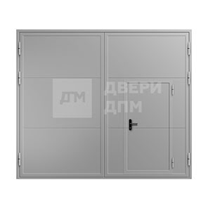 Ворота с калиткой ВПМ-7